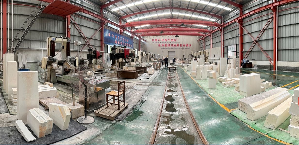 Henan Hongtai Kiln Refractory Co.,Ltd. γραμμή παραγωγής του κατασκευαστή