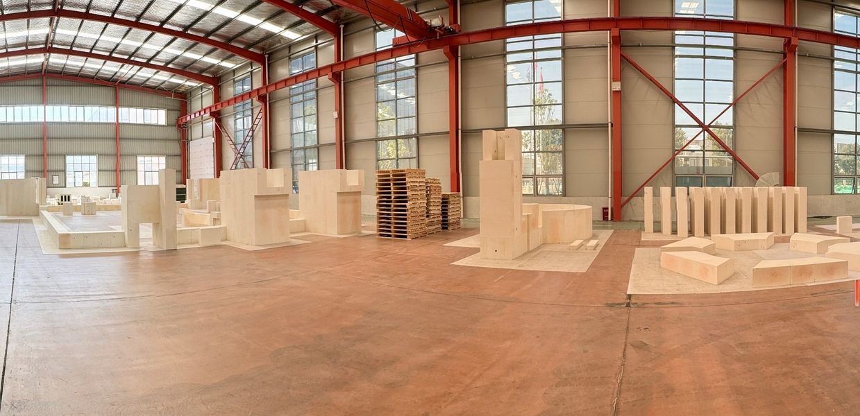 Henan Hongtai Kiln Refractory Co.,Ltd. γραμμή παραγωγής του κατασκευαστή