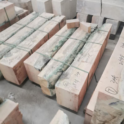 40Τ Απογραφή Υπερ-Τάξης Ανθεκτικότητα Azs-33 Azs-36 Azs-41 Ζιρκόνιο Κορούντιο τούβλο