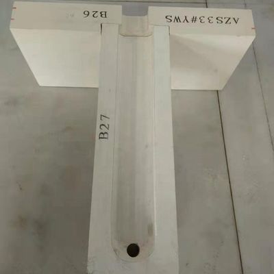 Περιεκτικότητα σε SiO2 από οξείδωση σιδηρομεταλλωμένο ζιρκόνιο-κορούντιο % 16% για ανώτερη αντοχή στη θερμότητα