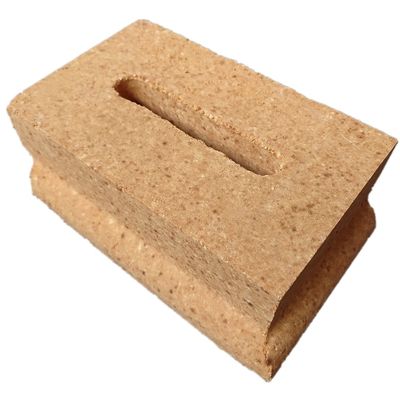 Υψηλή αλουμινένια άγκυρα άγκυρας 1550-1600 C Ανθεκτικά κρεμασμένα τούβλα για θέρμανση κλιβάνου