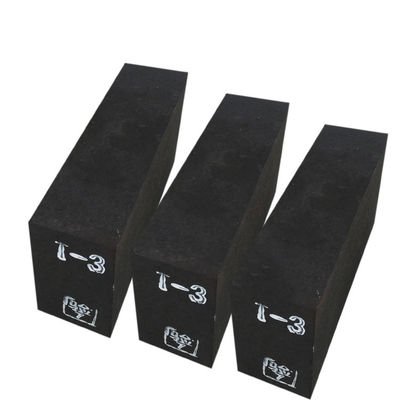 3.0g/cm3 Σφαιρική πυκνότητα Σφυρηλατημένα-ανασυσταθέντα τούβλα μαγνησίας χρωμίου για επένδυση σιδηρουργικών κλιβάνων