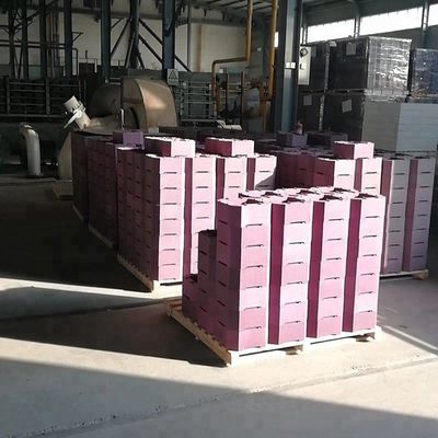 Υλικό ανθεκτικό MgO Chromium Corundum Κηραμικό υποστρώμα καταλυτικού μετατροπέα με περιεκτικότητα σε 80% Al2O3