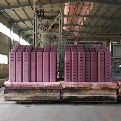 80% περιεκτικότητα σε αλ2Ο3 Κρόμιο Κορούντος Κεραμικός Κεραμικός Κύκλος για βαρέα βιομηχανικά φούρνα