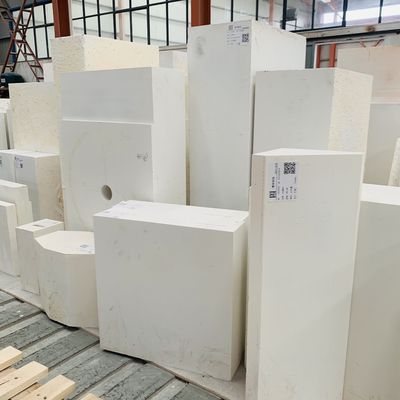 Περιεκτικότητα σε ZrO2 33% 36% 41% AZS Ανθεκτικά τούβλα για γυάλινο φούρνο κατασκευασμένα στο Χενάν
